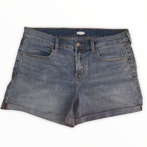 Old Navy blue denim shorts